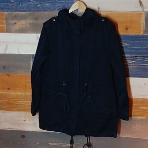 Talula Canvas Jacket S Navy Blue